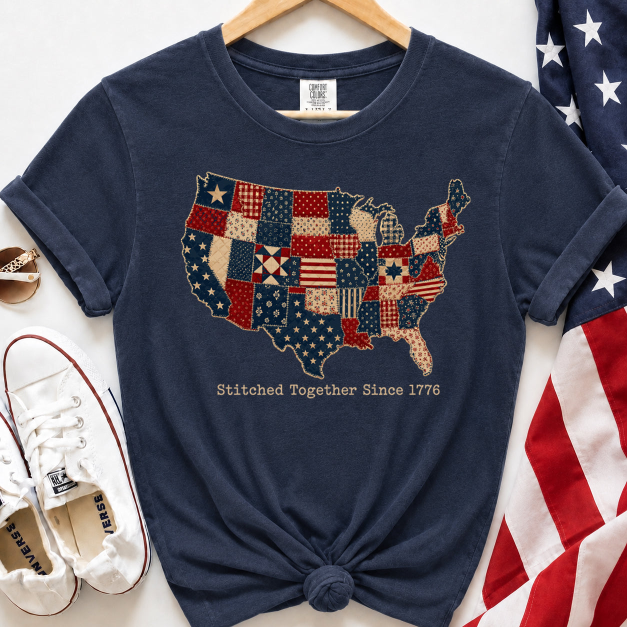 USA MAP T-SHIRT